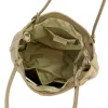  Dámska kožená kabelka cez rameno Luka 26-089 v béžovej farbe 42 x 31 x 16 cm