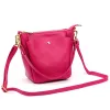 Luka 26-018 DOLLARO magenta női bőr kézitáska 21 x 20 x 11 cm
