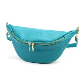   Luka 26-090 DOLLARO türkiz női bőr kézitáska 33 x 15 x 11 cm