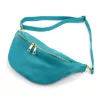 Luka 26-090 DOLLARO türkiz női bőr kézitáska 33 x 15 x 11 cm