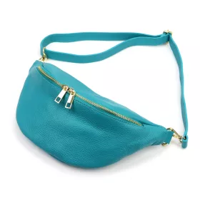   Luka 26-090 DOLLARO türkiz női bőr kézitáska 33 x 15 x 11 cm