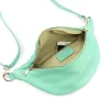 Luka 26-090 DOLLARO türkiz női bőr kézitáska 33 x 15 x 11 cm