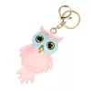  Dámsky doplnok z hovädzej kože Florence BRE-9 OWL s púdrovou farbou 9 x 6 x 2 cm