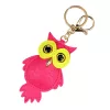  Dámsky ružový doplnok z hovädzej kože Florence BRE-9 OWL 9 x 6 x 2 cm