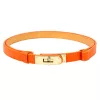 Luka PASEK 26-030 DOLLARO magenta női marhabőr öv 100 x 2 cm