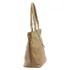 Luka 25-007 2w1 taupe női bőr válltáska, shopper 42 x 28 x 16 cm