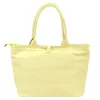 Luka 25-007 2w1 pasztell sárga női bőr válltáska, shopper 42 x 28 x 16 cm
