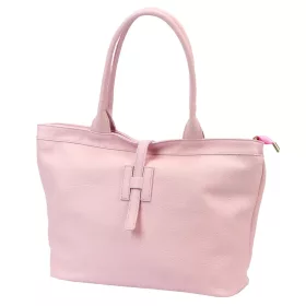   Luka 25-007 2w1 rózsaszín  női bőr válltáska, shopper 42 x 28 x 16 cm