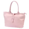 Luka 25-007 2w1 rózsaszín  női bőr válltáska, shopper 42 x 28 x 16 cm