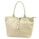 Luka 25-007 2w1 bézs női bőr válltáska, shopper 42 x 28 x 16 cm