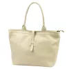 Luka 25-007 2w1 bézs női bőr válltáska, shopper 42 x 28 x 16 cm