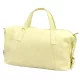 Luka 26-091 halvány sárga női bőr kézitáska, utazótáska 47 x 28 x 17 cm
