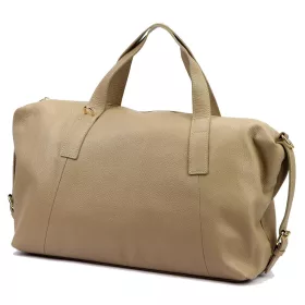   Luka 26-091 taupe női bőr kézitáska, utazótáska 47 x 28 x 17 cm