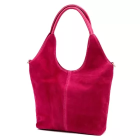   Luka 26-013 magenta női bőr kézitáska oldalpánttal 39 x 33 x 12 cm
