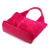 Luka 26-013 magenta női bőr kézitáska oldalpánttal 39 x 33 x 12 cm