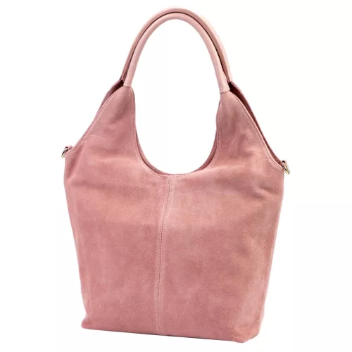 Luka 26-013 púder női bőr kézitáska oldalpánttal 39 x 33 x 12 cm