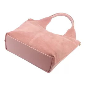   Luka 26-013 púder női bőr kézitáska oldalpánttal 39 x 33 x 12 cm