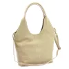 Luka 26-013 bézs női bőr kézitáska oldalpánttal 39 x 33 x 12 cm