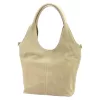 Luka 26-013 bézs női bőr kézitáska oldalpánttal 39 x 33 x 12 cm