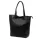  Dámska kožená kabelka cez rameno Luka 26-084 čierna, shopper, 40 x 37 x 13 cm