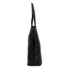  Dámska kožená kabelka cez rameno Luka 26-084 čierna, shopper, 40 x 37 x 13 cm