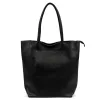  Dámska kožená kabelka cez rameno Luka 26-084 čierna, shopper, 40 x 37 x 13 cm