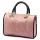 Luka 25-088 rózsaszín női bőr kézitáska oldalpántal 31.5 x 22.5 x 16 cm