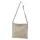  Dámska kožená kabelka Luka 26-095 v ecru farbe 30 x 27 x 5 cm