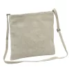  Dámska kožená kabelka Luka 26-095 v ecru farbe 30 x 27 x 5 cm