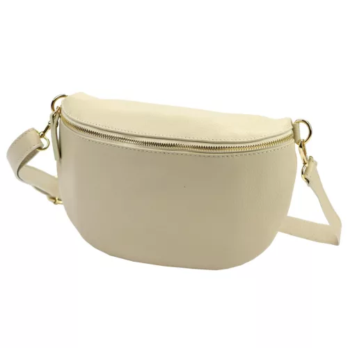 Luka 26-097 DOLLARO bézs női bőr kézitáska 27 x 19 x 10 cm