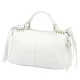  Dámska kožená kabelka Camilla PREMIUM 10.008 DOLLARO biela 35 x 23 x 16 cm
