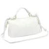  Dámska kožená kabelka Camilla PREMIUM 10.008 DOLLARO biela 35 x 23 x 16 cm