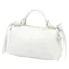  Dámska kožená kabelka Camilla PREMIUM 10.008 DOLLARO biela 35 x 23 x 16 cm
