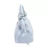  Dámska kožená kabelka Camilla PREMIUM 10.008 v svetlomodrej farbe s bočným popruhom, 35 x 23 x 16 cm