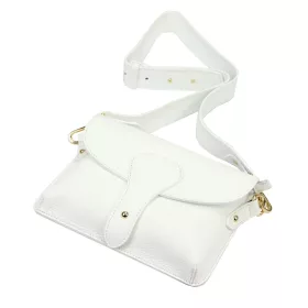   Luka 24-076 D DOLLARO INSTAGRAMKA (25-033) fehér női bőr kézitáska 24 x 18 x 6 cm