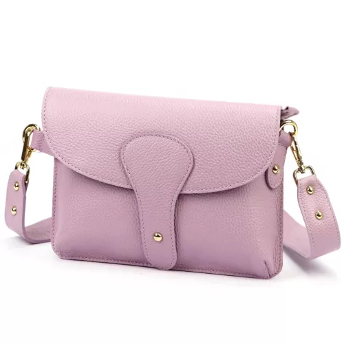 Luka 24-076 D DOLLARO INSTAGRAMKA (25-033) lila női bőr kézitáska 24 x 18 x 6 cm