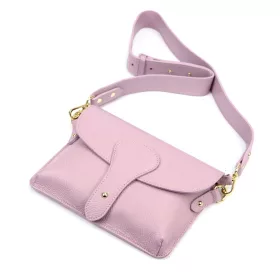   Luka 24-076 D DOLLARO INSTAGRAMKA (25-033) lila női bőr kézitáska 24 x 18 x 6 cm