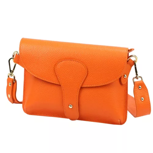 Luka 24-076 D DOLLARO INSTAGRAMKA (25-033) narancs női bőr kézitáska 24 x 18 x 6 cm