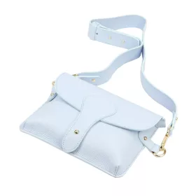   Luka 24-076 D DOLLARO INSTAGRAMKA (25-033) kék női bőr kézitáska 24 x 18 x 6 cm