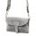 Luka 24-071 szürke női velúr bőr  oldaltáska 22.5 x 14.5 x 4.5 cm