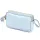 Dámska kožená kabelka cez rameno Luka 26-088 v svetlomodrej farbe, crossbody, 22 x 13 x 7 cm