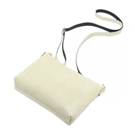   Luka 26-093 bézs női velúr bőr bőr kézitáska 22.5 x 16 x 4 cm