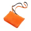 Luka 26-093 narancs női velúr bőr bőr kézitáska 22.5 x 16 x 4 cm