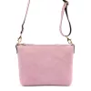 Luka 26-093 lila női velúr bőr bőr kézitáska 22.5 x 16 x 4 cm