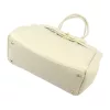  Dámska kožená kabelka cez rameno Camilla PREMIUM 10.004 béžovej farby 37 x 24 x 14 cm