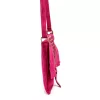  Dámska kožená kabelka Luka 26-076 CROCO magenta 31 x 26 x 5 cm