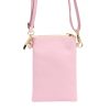 Luka 20-070 púder női bőr telefontartó, partytáska 14 x 21 x 3.5 cm