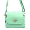 Luka 19-68 DOLARO Bzzz türkiz női bőr kézitáska 21 x 18 x 10 cm