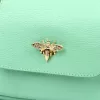 Luka 19-68 DOLARO Bzzz türkiz női bőr kézitáska 21 x 18 x 10 cm