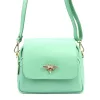 Luka 19-68 DOLARO Bzzz türkiz női bőr kézitáska 21 x 18 x 10 cm
